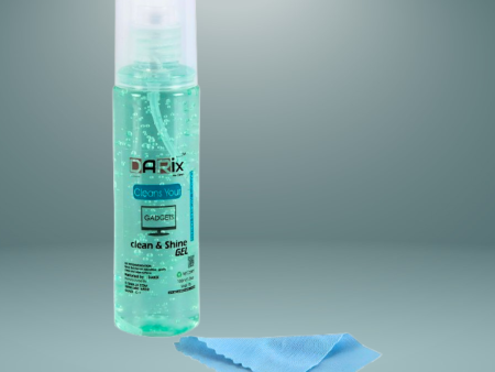 All-in-One Screen Cleaner Gel with Cleaning Cloth for Mobiles, Laptops & Gaming Screens (100ml, Random Color) Supply