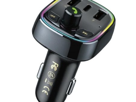 Wk-WP-C39 MP3 Bluetooth PD Car Charger-Black Online